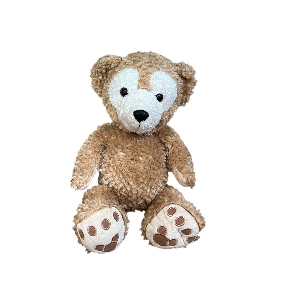 Duffy Hidden Mickey Mouse Teddy Bear Plush Walt Disney World Parks Brown 17 in